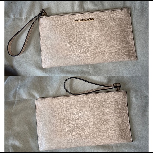 MICHAEL Michael Kors Handbags - MK large beige wristlet